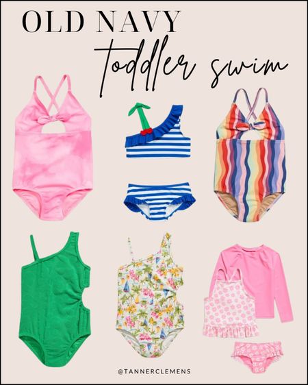 Toddler swimwear finds from Old Navy, summer swimwear favorites, swimsuits for toddlers 

#LTKSwim #LTKKids #LTKFindsUnder50