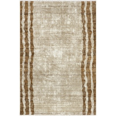Prabal Gurung x Rugs USA - Patan Distressed Indoor Area Rug, 8' 10" x 13', Beige | Target
