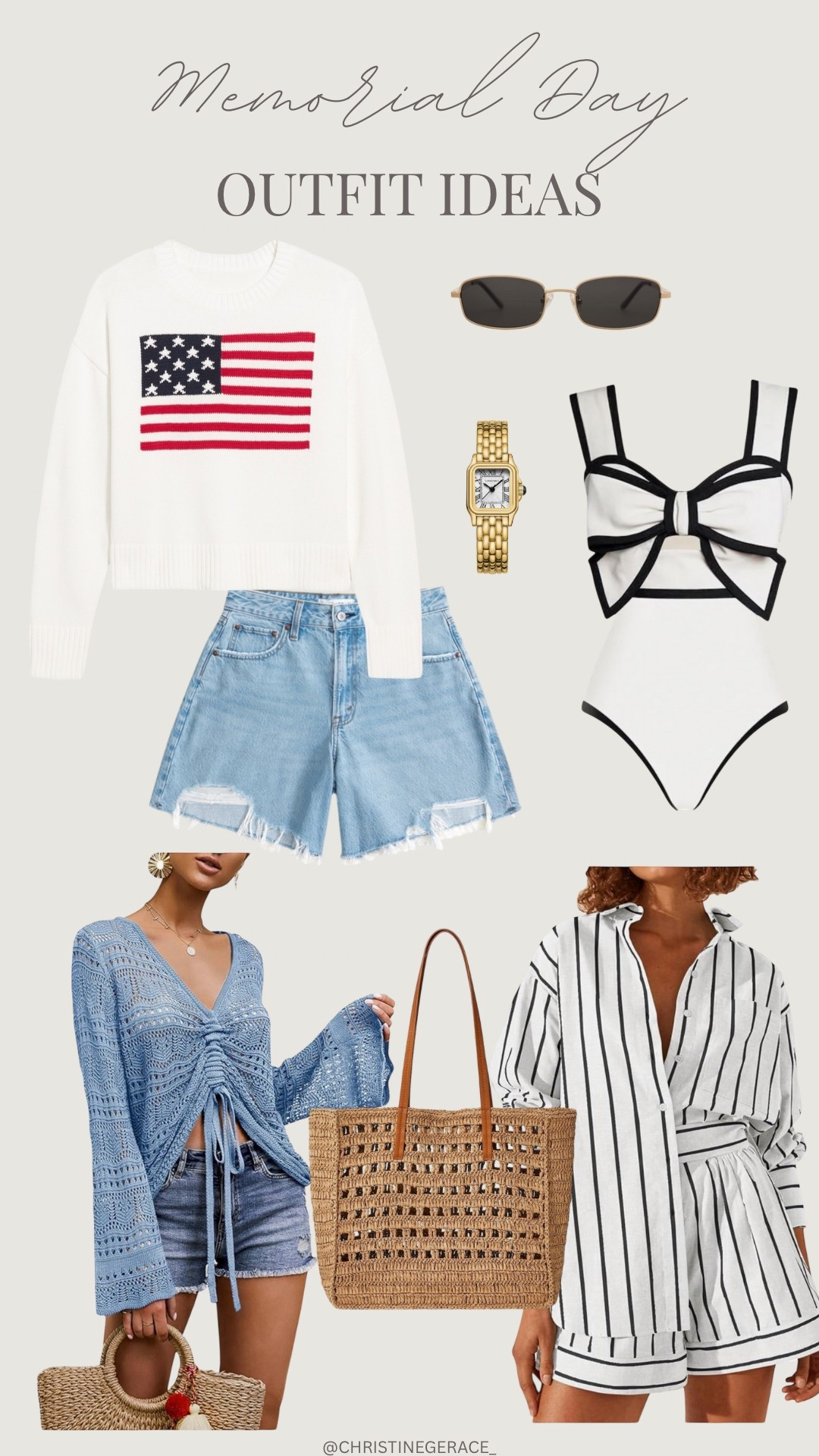 4th of July & Memorial Day outfit ideas 
Summer outfits 

Christine gerace 

#LTKSeasonal #LTKStyleTip #LTKFindsUnder50