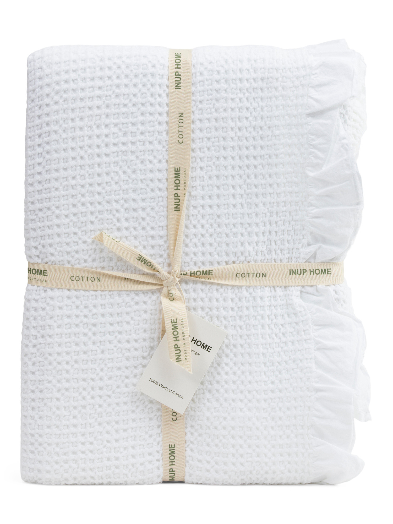 Made In Portugal Textured Coverlet | TJ Maxx