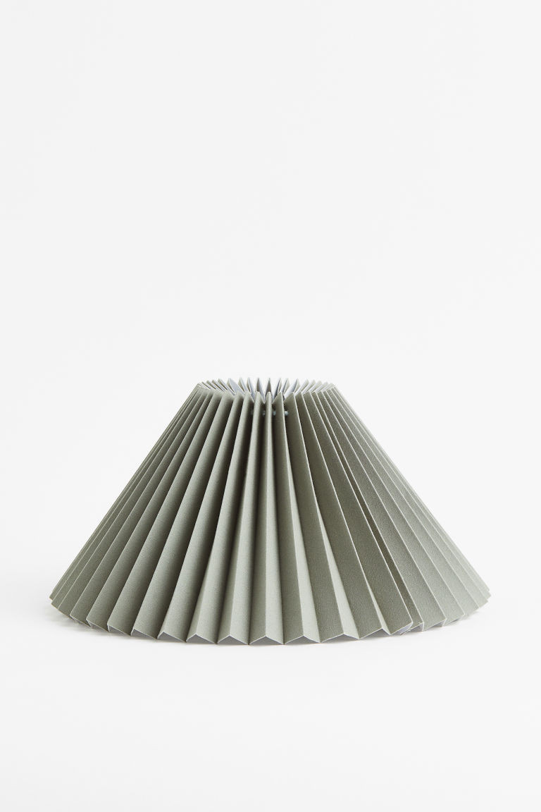 H & M - Pleated lamp shade - Turquoise | H&M (UK, MY, IN, SG, PH, TW, HK)