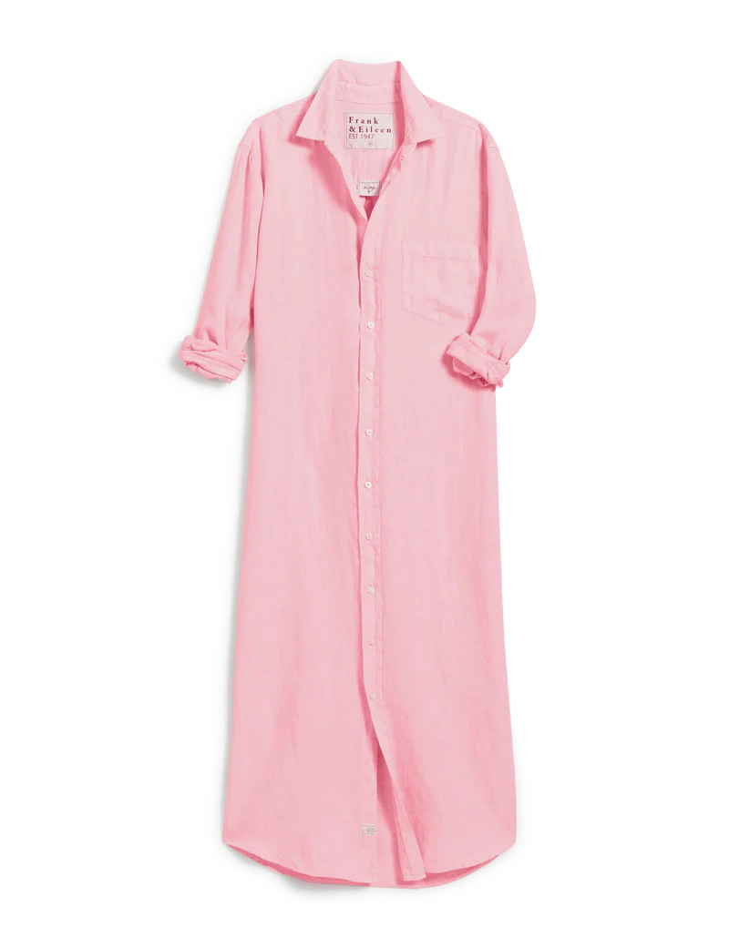 RORY Bubblegum Pink, Italian Classic Linen | Frank & Eileen