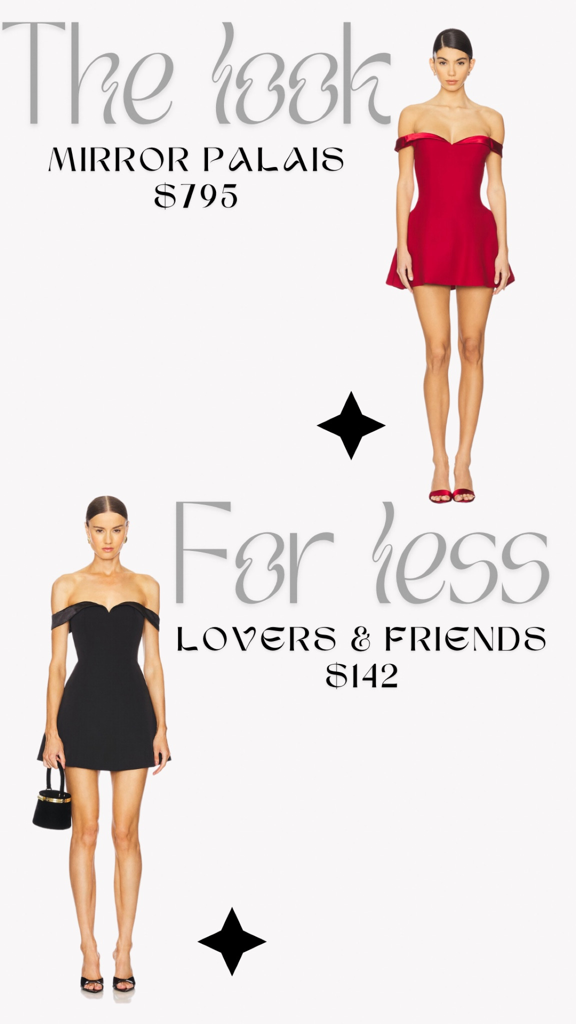 The Look & For Less 

#LTKParties #LTKHoliday #LTKStyleTip