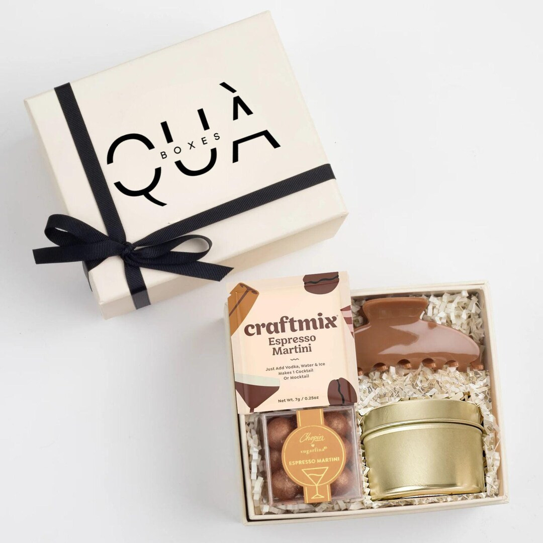 Espresso Martini Gift Box Housewarming Gift Basket New Apartment Gift Gift for Her - Etsy | Etsy (US)