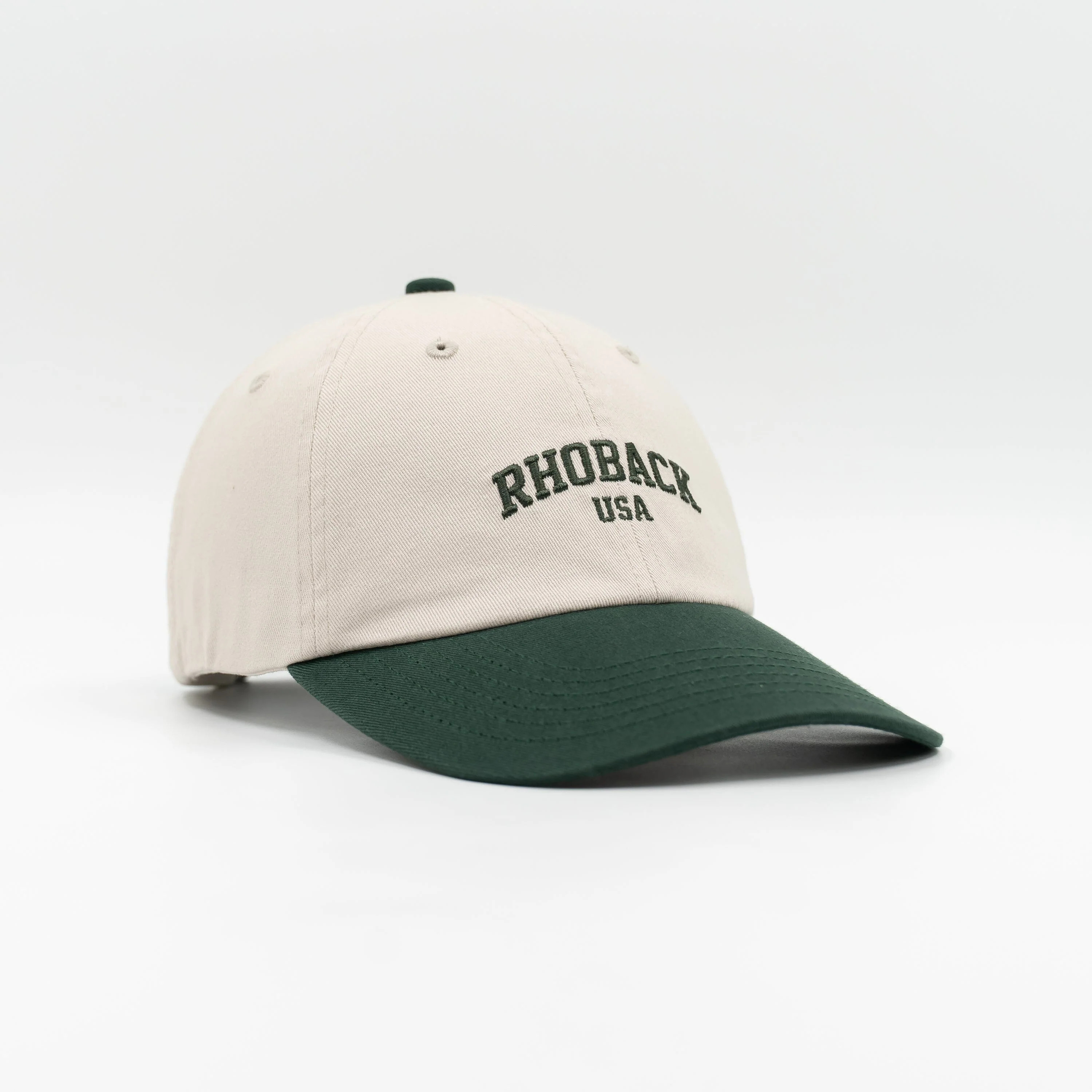 The Legacy Classic Hat - Stone/Juniper Green | Rhoback | RHOBACK