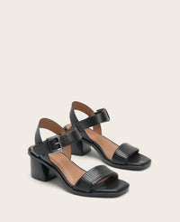 Maddy Leather Heel Sandal | Kenneth Cole