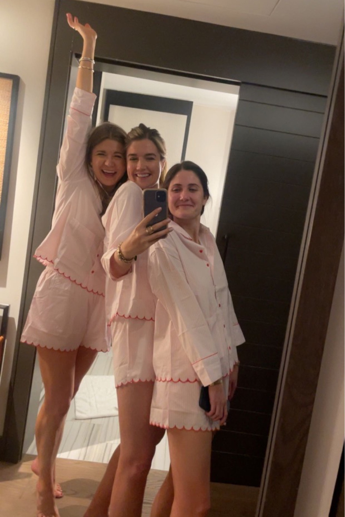 The sweetest SIL surprise. These are the cutest poplin pjs with heart buttons and scallop detailing. So fun for bridesmaids, mother’s day or a girlie gift ❤️

#LTKtravel #LTKFind #LTKGiftGuide