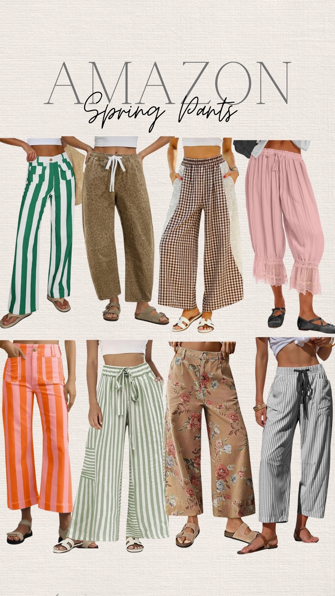 Amazon spring pants

#LTKSeasonal