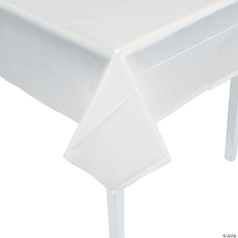 Rectangle Plastic Tablecloth | Oriental Trading Company