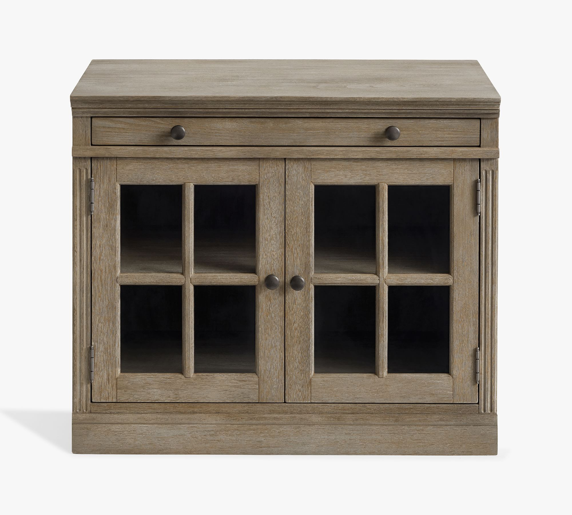 Livingston Double Glass Door Cabinet (35") | Pottery Barn (US)