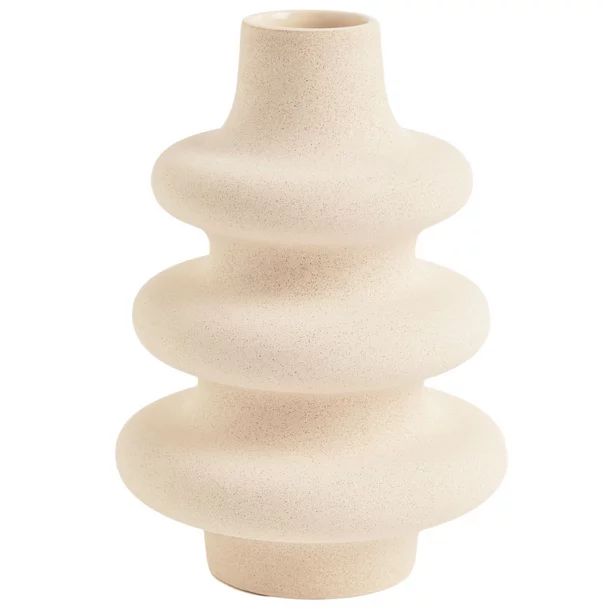 Ceramic Vase for Home Decor, White Vase,Tall Vase, Modern Vase, Vase for Pampas Grass, Farmhouse ... | Walmart (US)