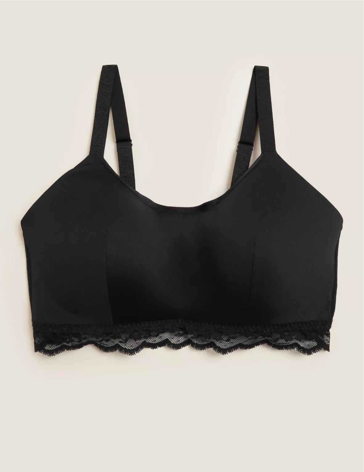 Lace-trimmed Crop Top curated on LTK
