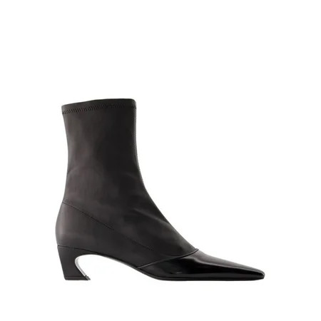 Acne Studios Female Bano Boots - Leather - Black Black Sizes EU 34-50 2/3 | Walmart (US)