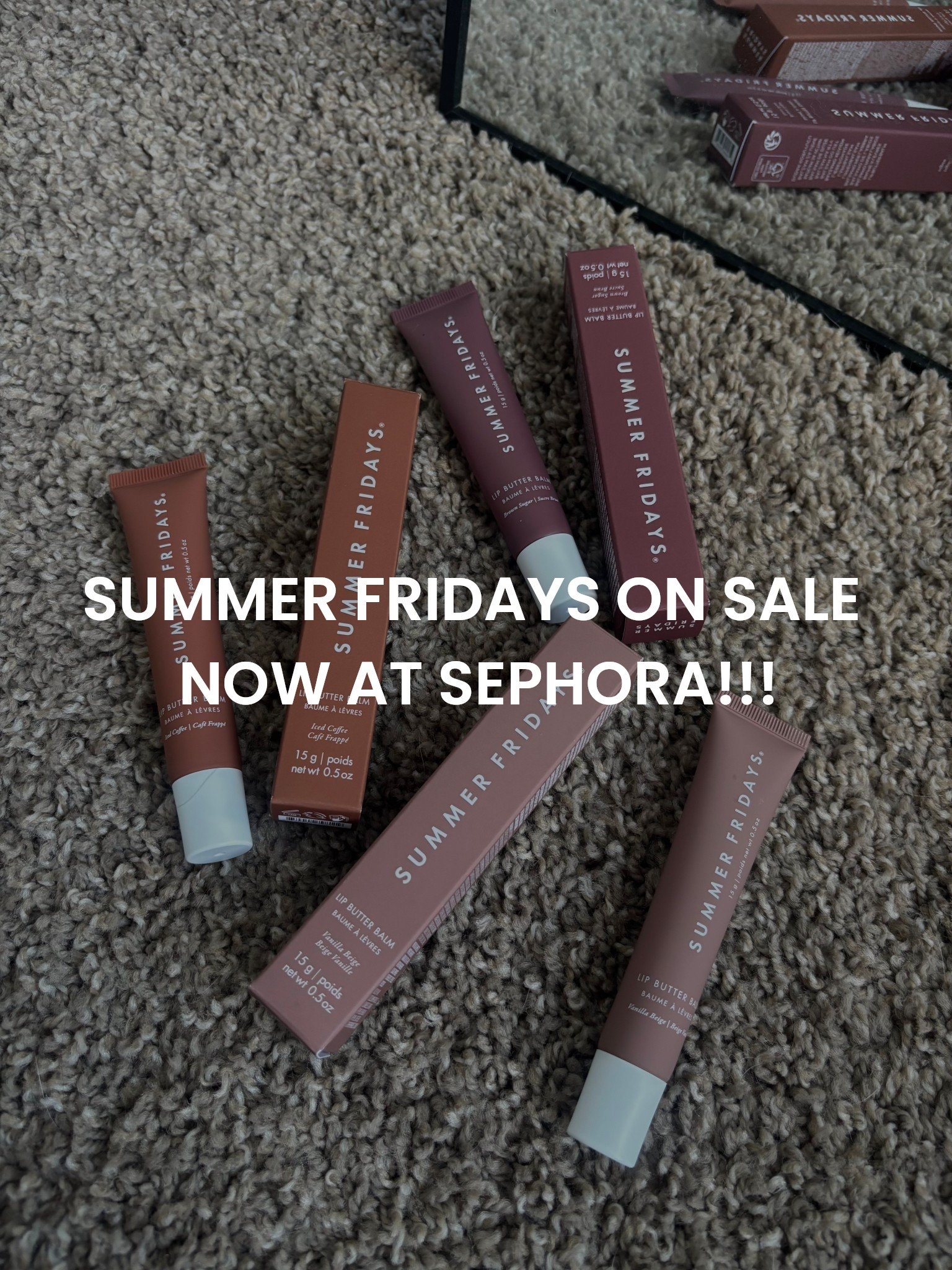 Summer Fridays on sale now at Sephora from 10/31-11/10!!! 

#LTKBeauty #LTKSeasonal #LTKGiftGuide