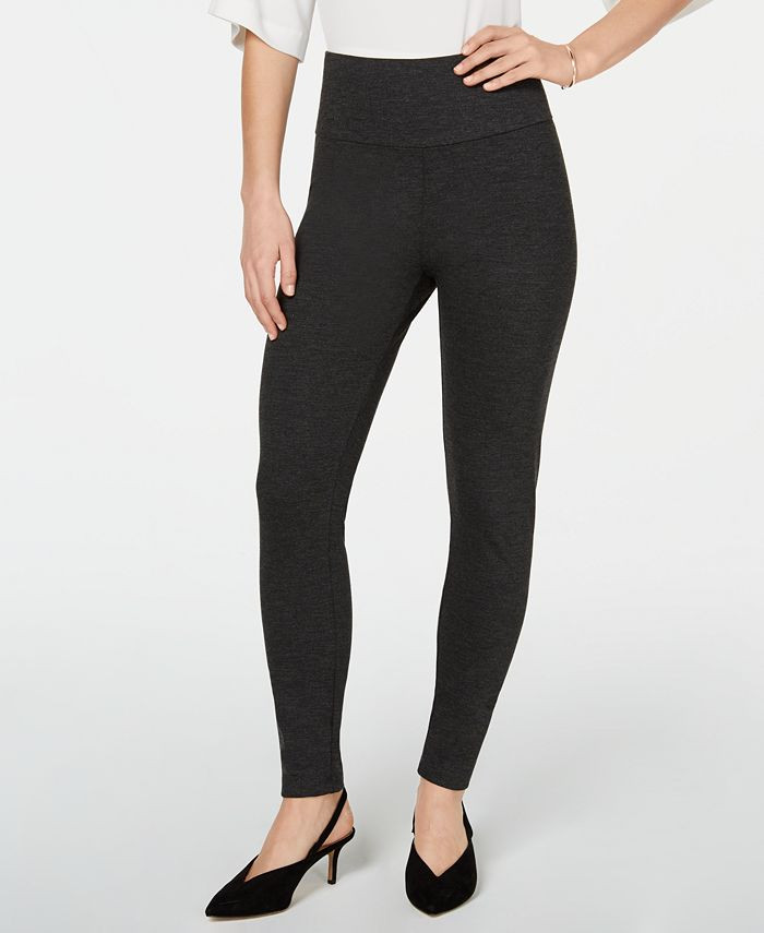 INC International Concepts Shaping Knit Full-Length Leggings, Created for Macy's & Reviews - Pant... | Macys (US)