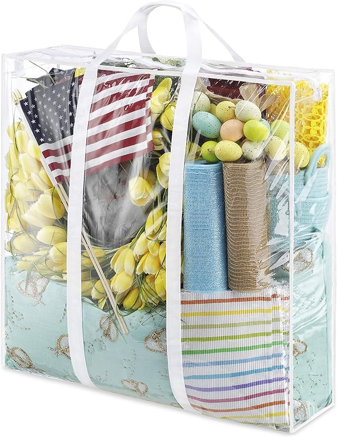Whitmor Jumbo Everyday Holiday Bag, Seasonal Storage for Easter, Fourth of July, Fall & Christmas... | Amazon (US)