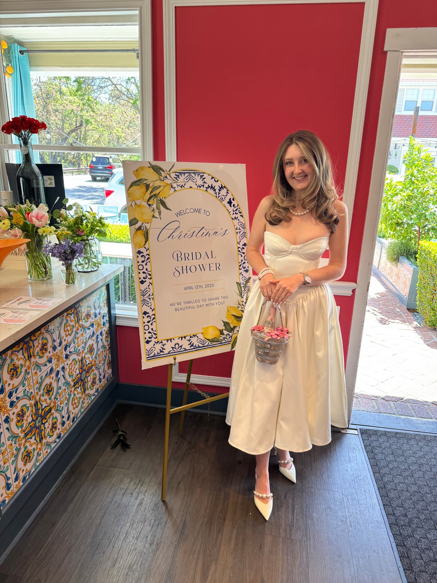 bridal shower outfit