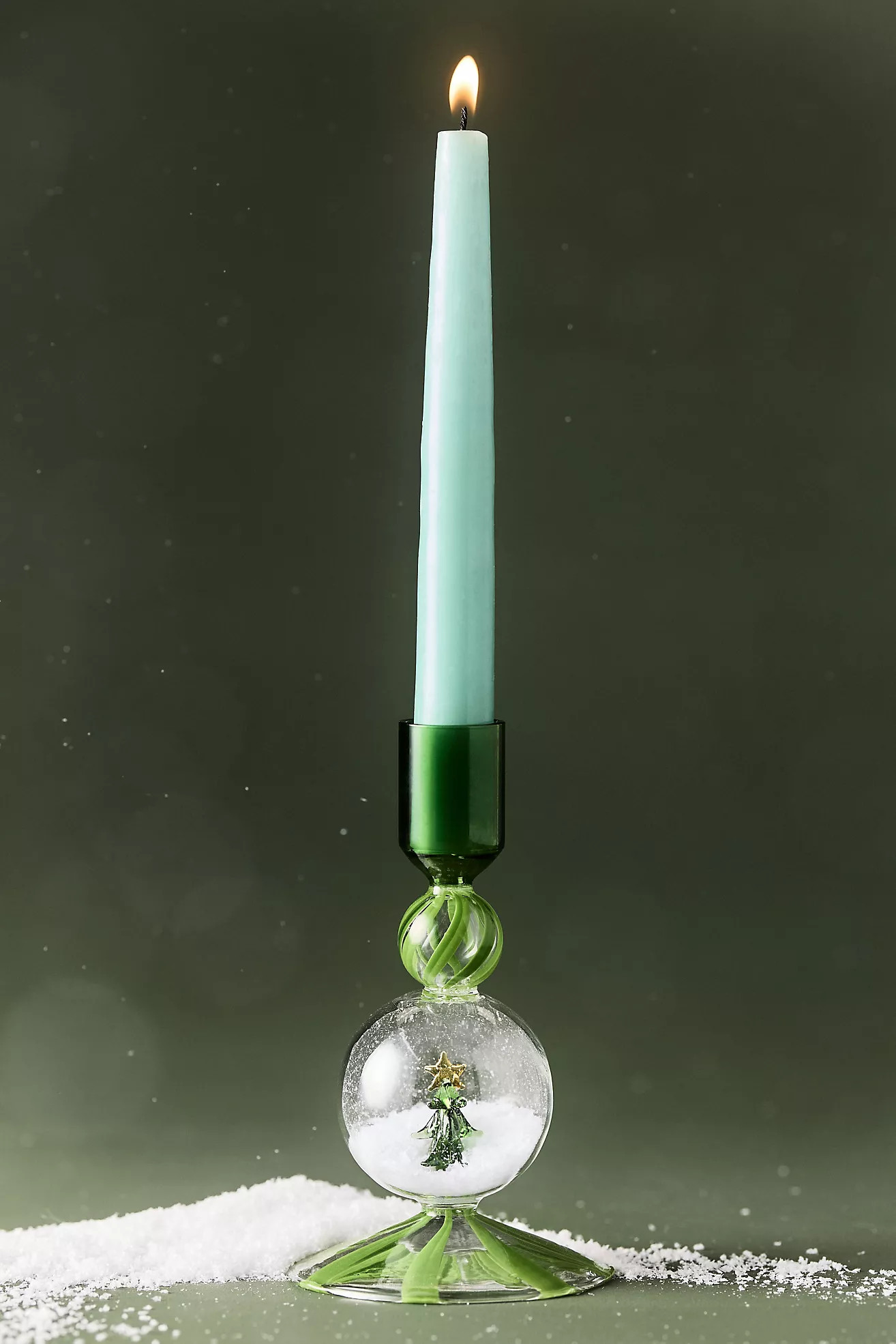 Swirl Glass Candle Holder | Anthropologie (UK)