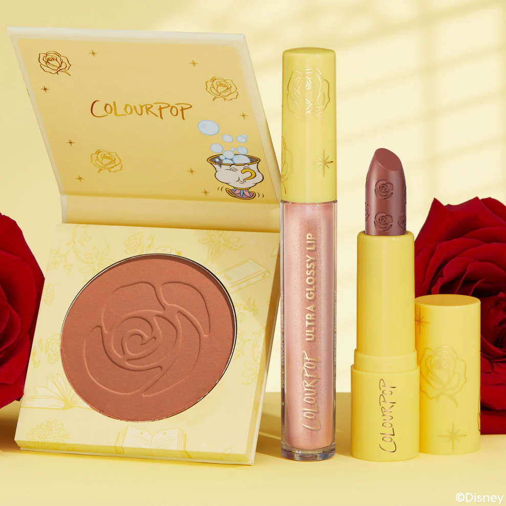 Disney Beauty and the Beast Kind at Heart Cheek and Lip Set | Colourpop