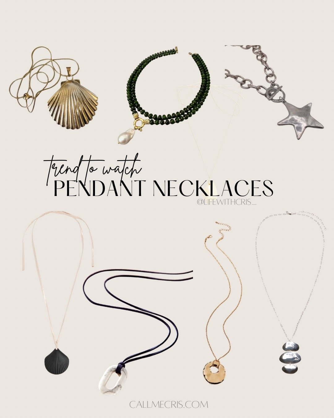 pendant necklaces for fall - i love how they dress up an outfit 💛

#LTKStyleTip #LTKFindsUnder100 #LTKSeasonal