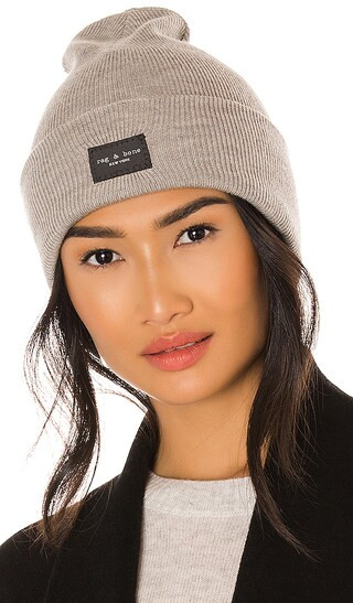 Addison Beanie in Grey Melange | Revolve Clothing (Global)
