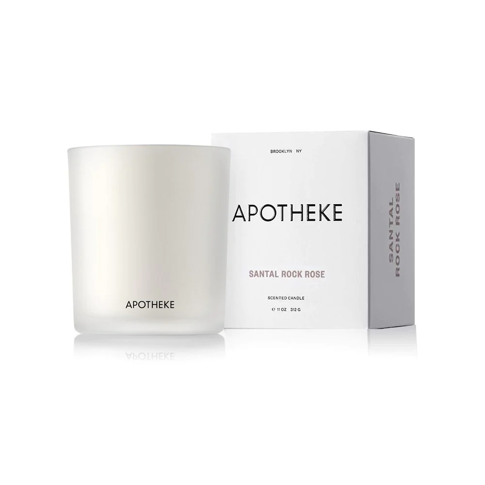 Santal Rock Rose Classic Candle | Apotheke Co