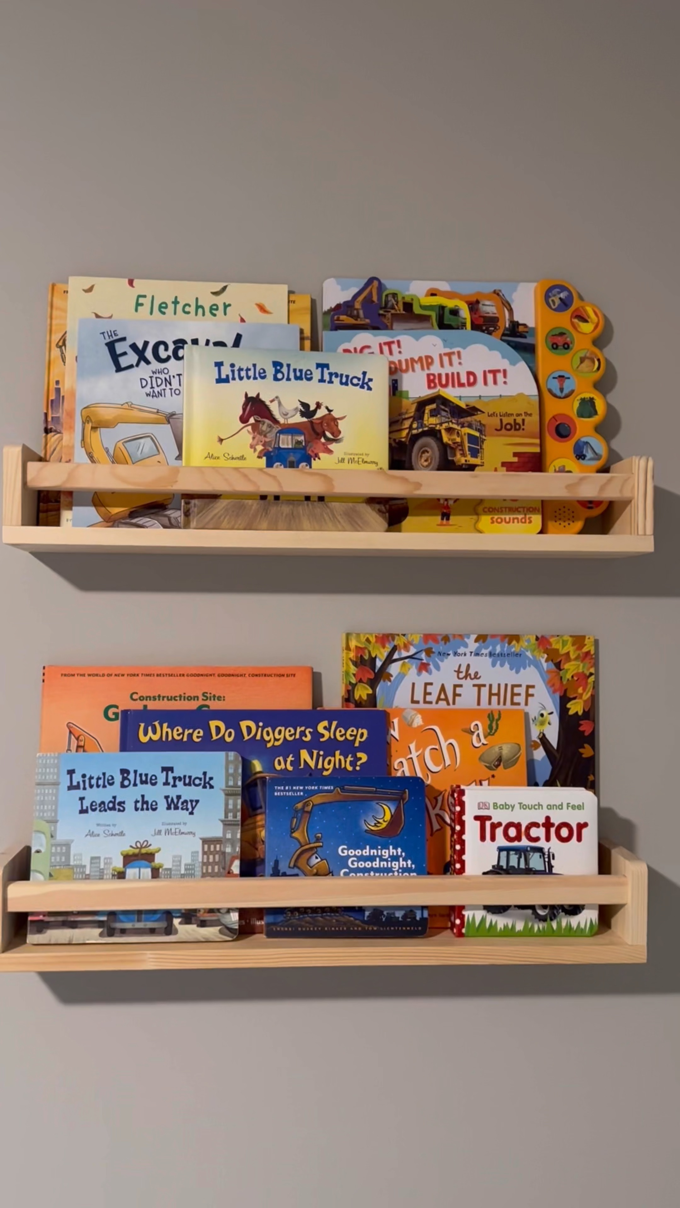 Swapped out my son’s Halloween books for truck book🚚👏🏻🩵

#LTKKids #LTKFamily #LTKBaby