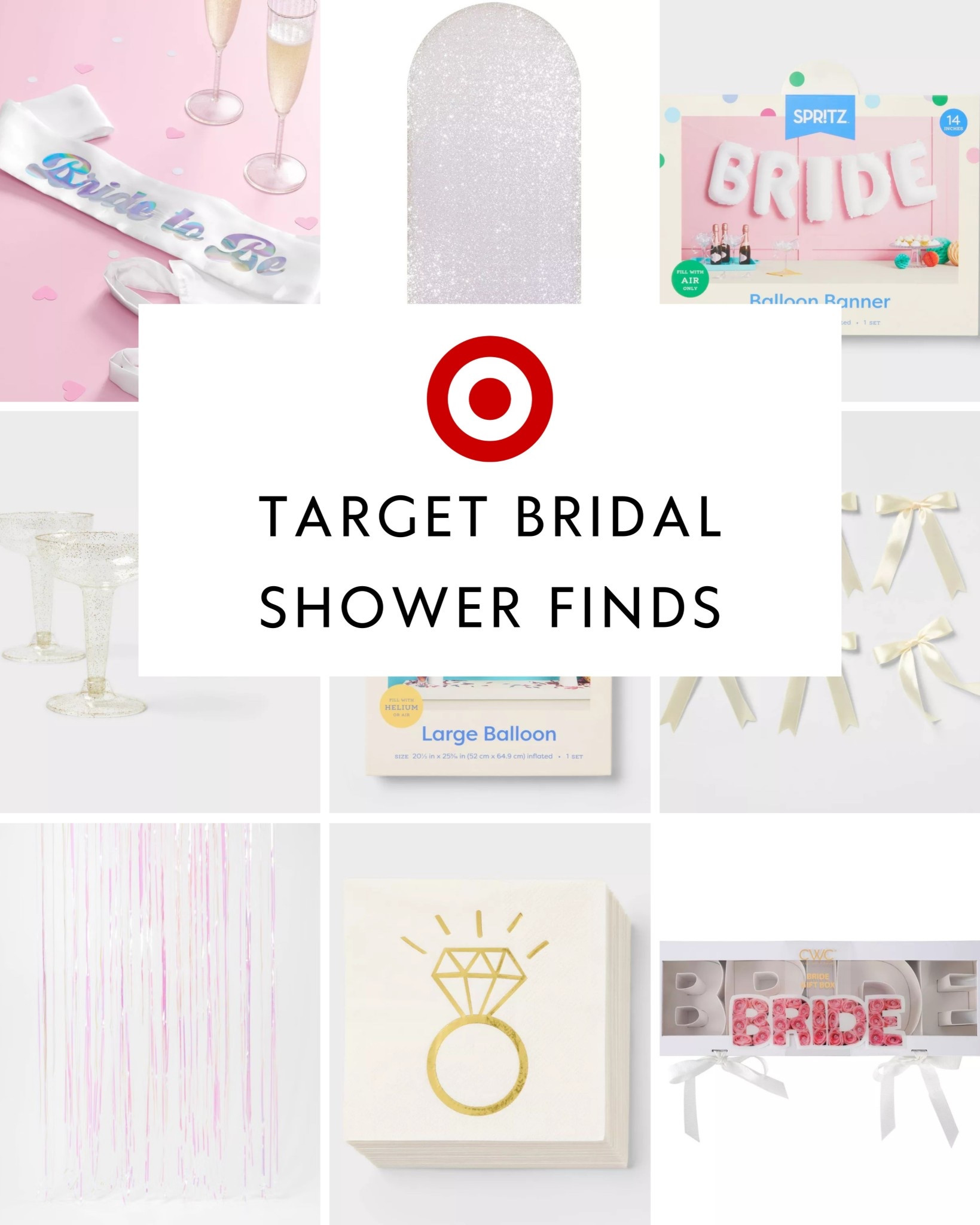 Bridal shower hosting made easy 🤍 Proof you don’t need to overspend to create something beautiful—saving you time and your budget ✨ Target seriously understood the assignment.

#LTKWedding