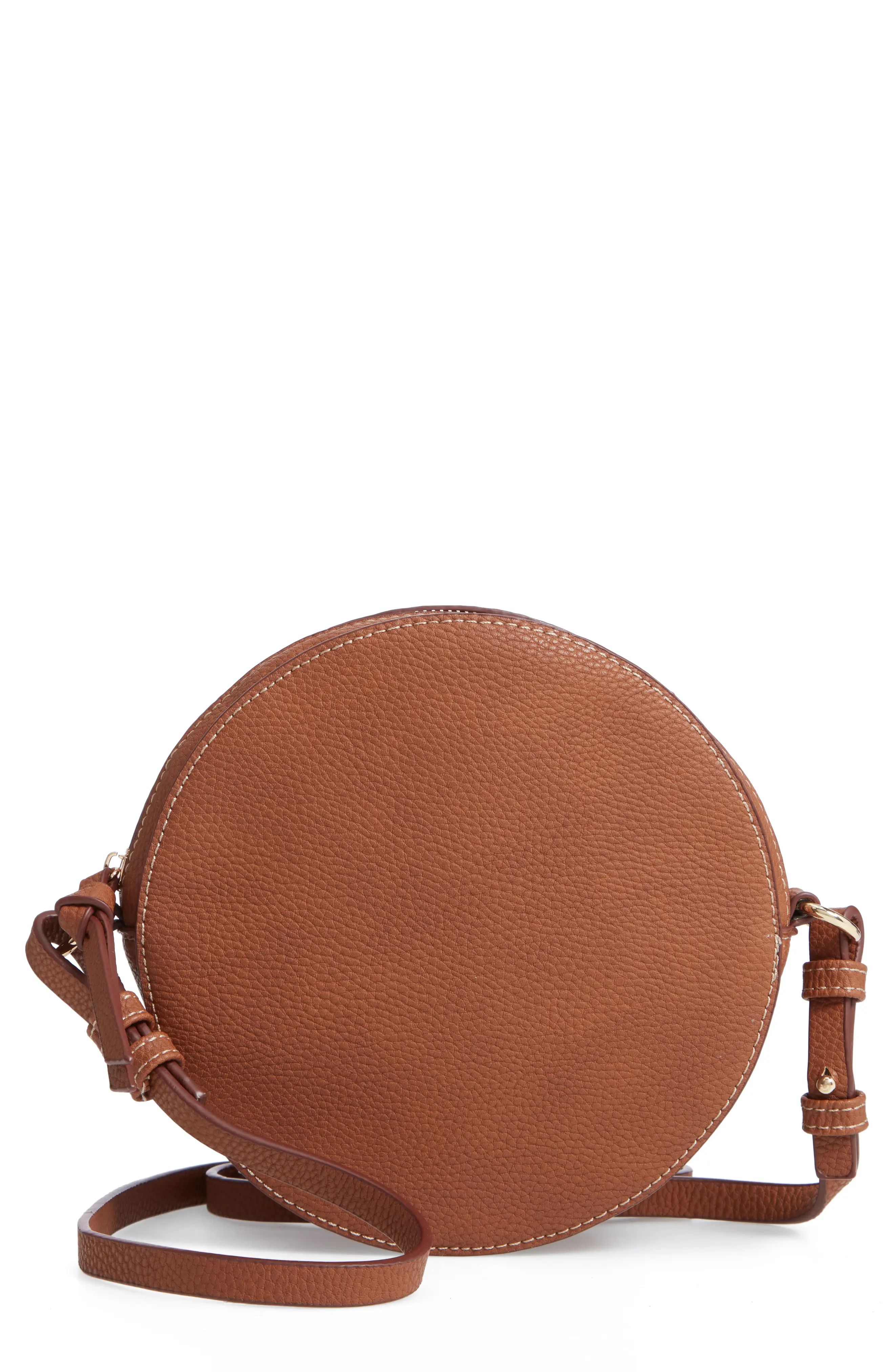 Chelsea28 Cassie Faux Leather Circle Crossbody Bag | Nordstrom