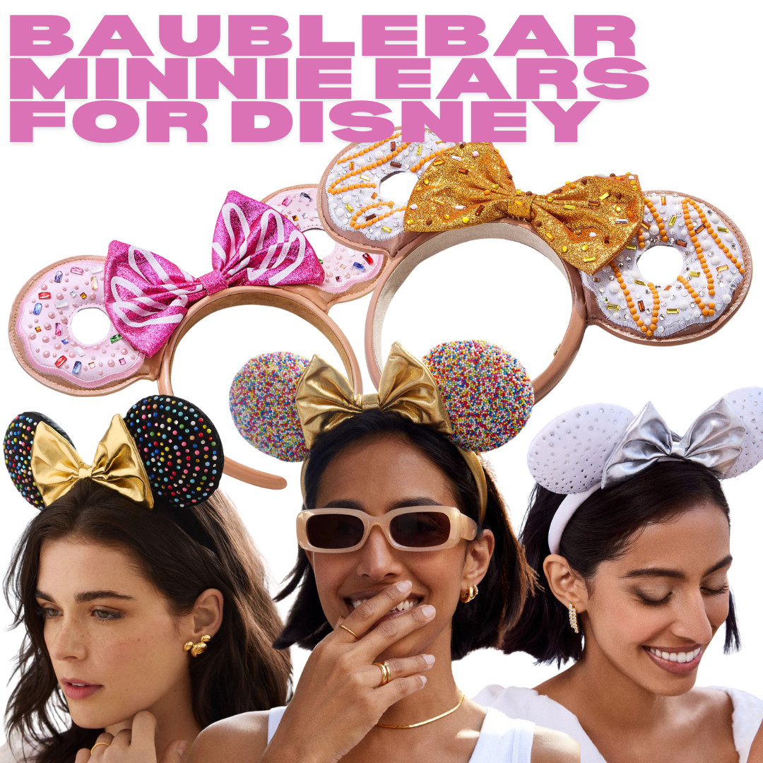 The cutest Minnie Mouse Ears for Disney trips in 2025! 

Baublebar x Disney will always be a hit.  

 #LTKGiftGuide #LTKSeasonal #LTKFindsUnder50