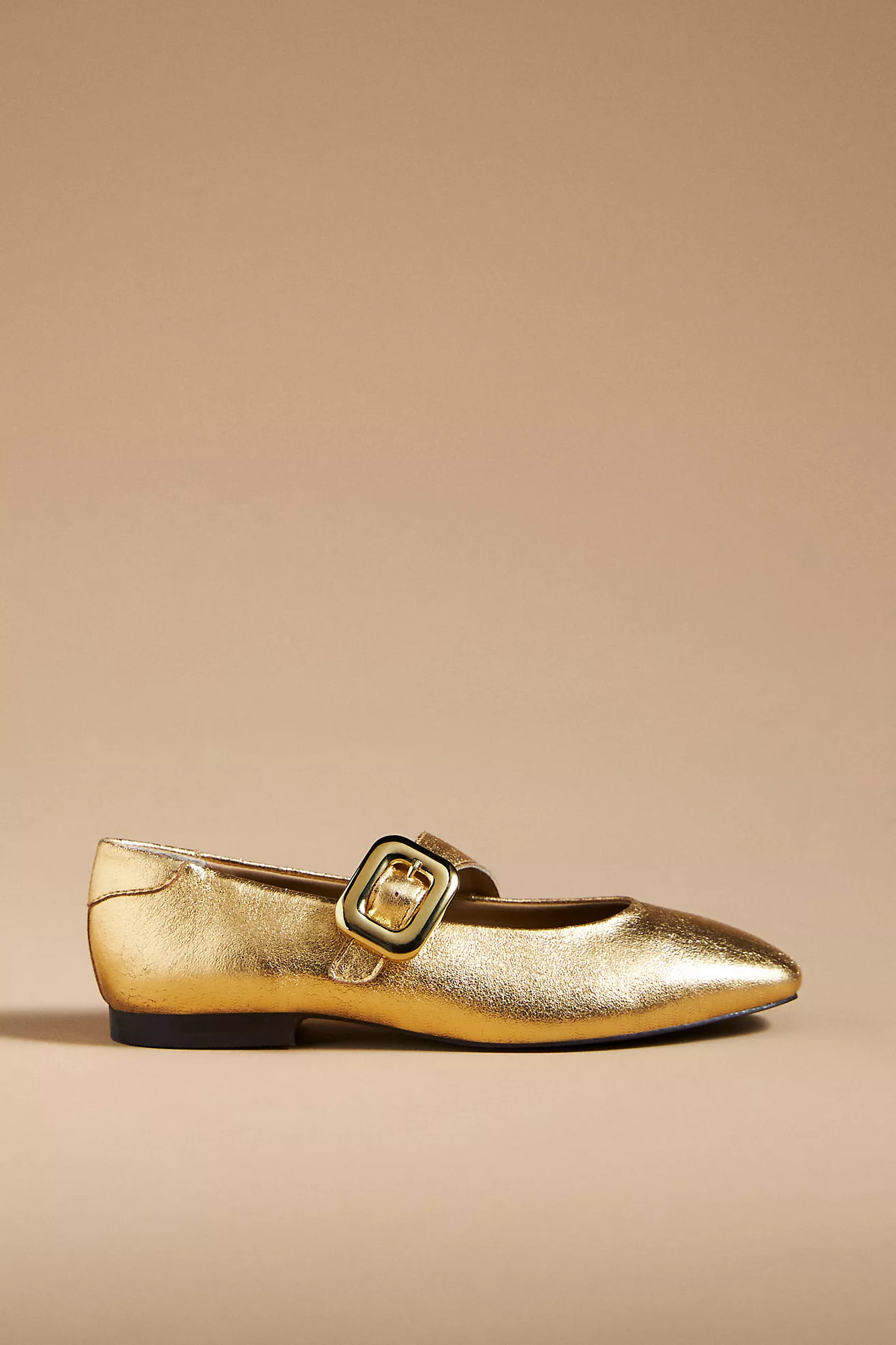 Maeve Buckle Mary Jane Flats | Anthropologie (US)