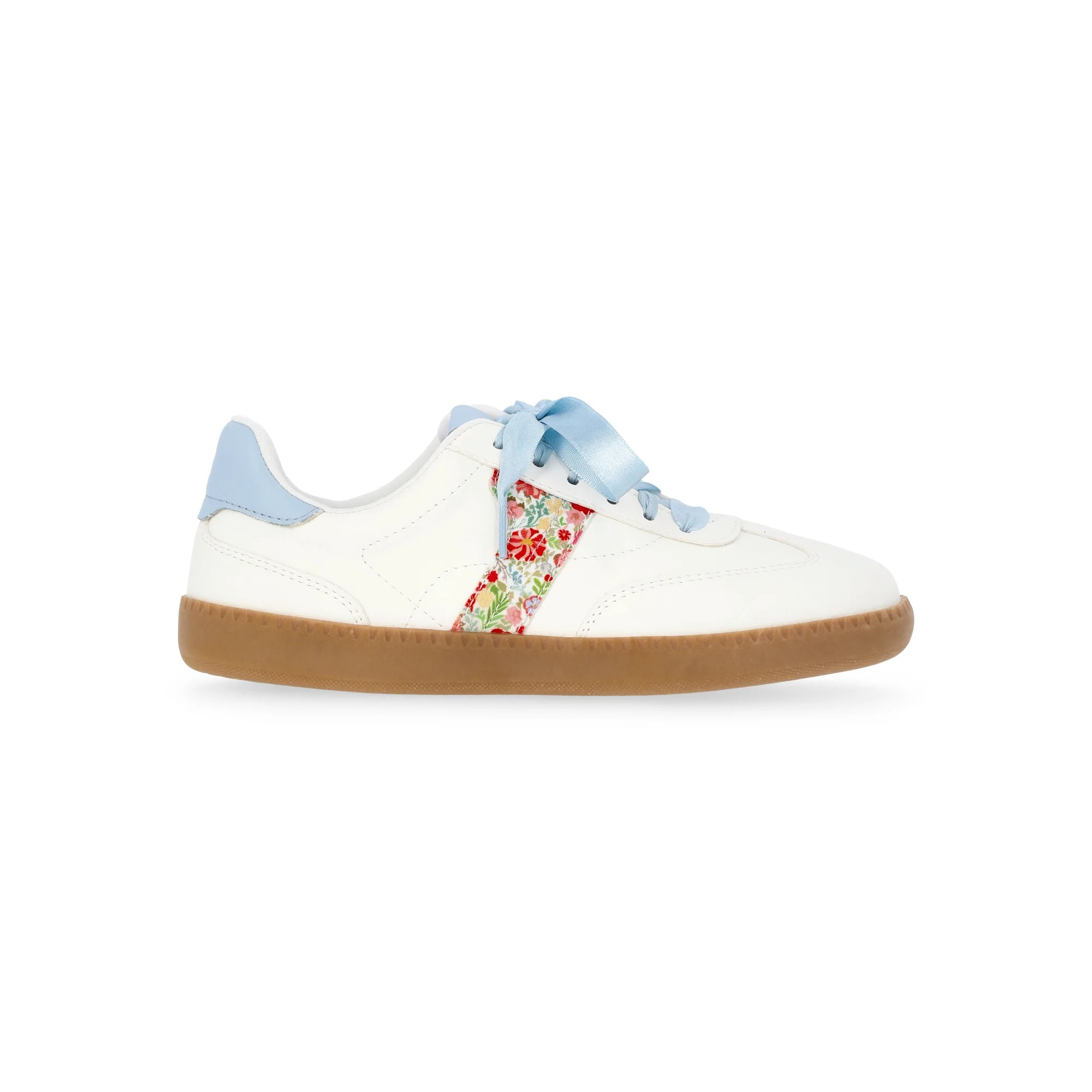 Wonder Nation Little and Big Girls Casual Soccer Sneakers | Walmart (US)