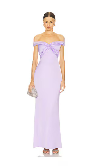 Liu Gown in Light Amethyst | Revolve Clothing (Global)