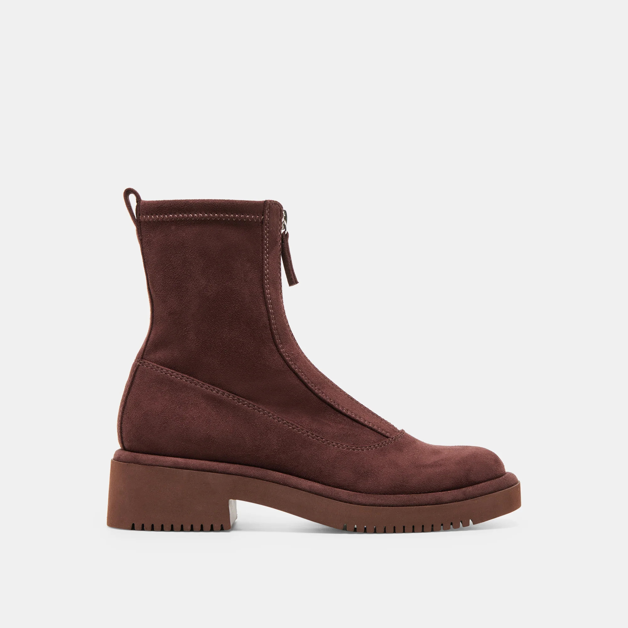 Shante Boots Mahogany Stella Suede | DolceVita.com