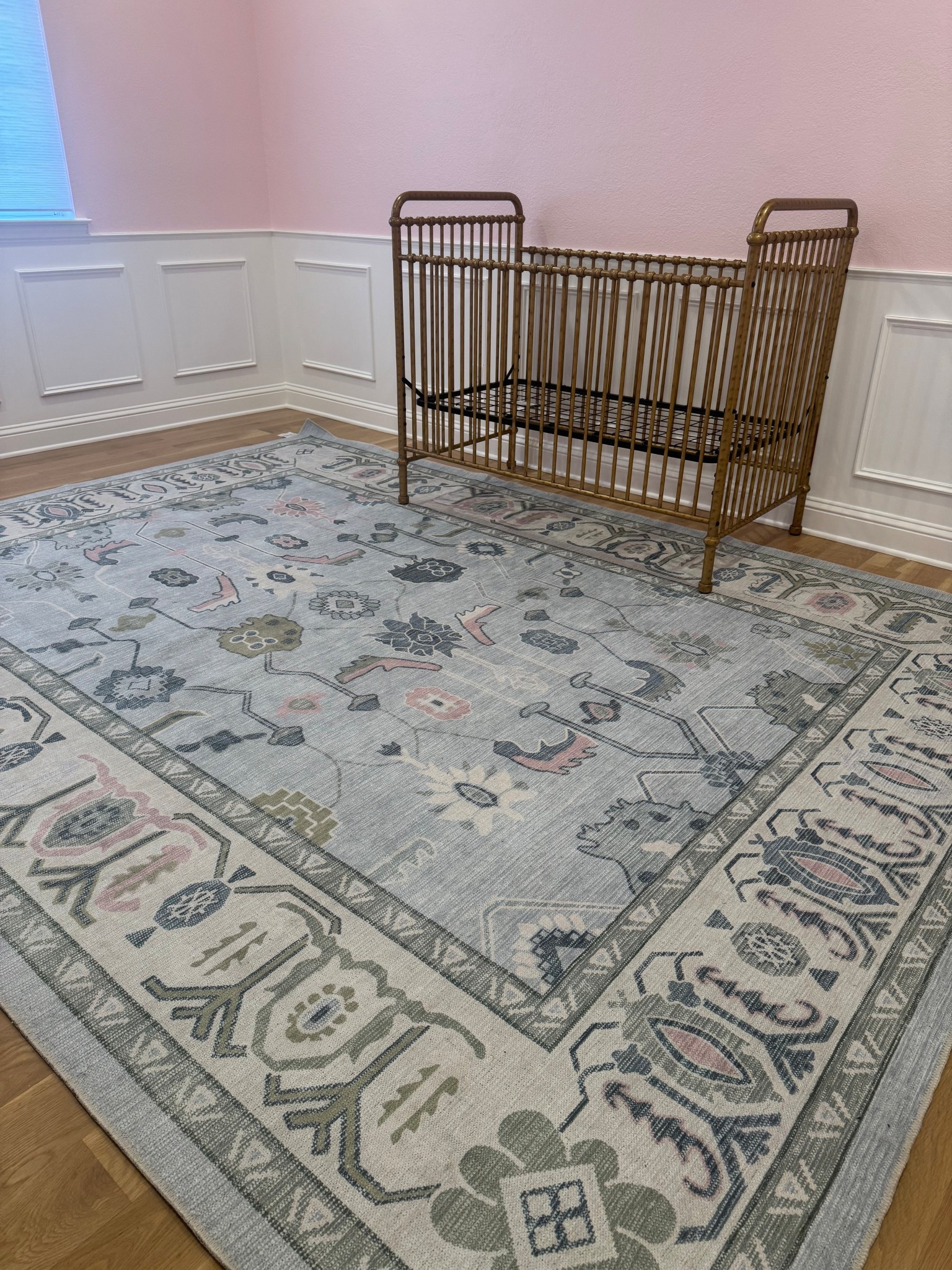 The cutest nursery rug under $350! I searched for the perfect rug to complement the pink but add some color! #nurserydecor

#LTKSaleAlert #LTKHome #LTKBaby