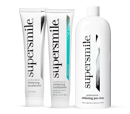 Supersmile Teeth Whitening Holiday Starter Kit - QVC.com | QVC