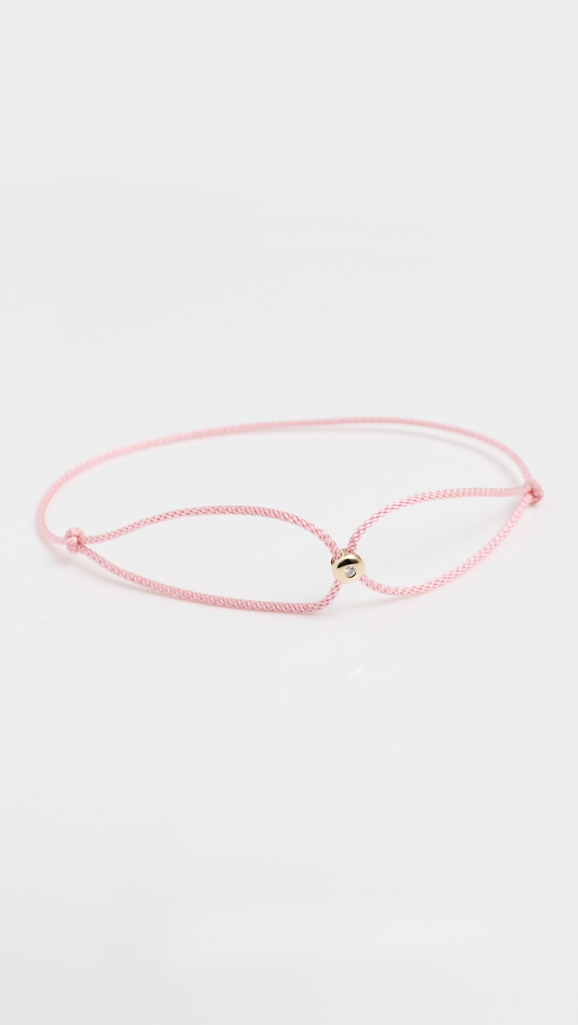 14k Diamond Dot Cord Bracelet | Shopbop