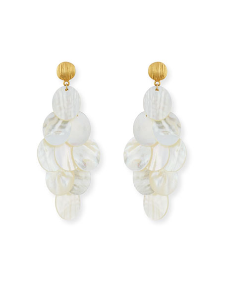 NEST Jewelry Mother-of-Pearl Chandelier Earrings | Neiman Marcus