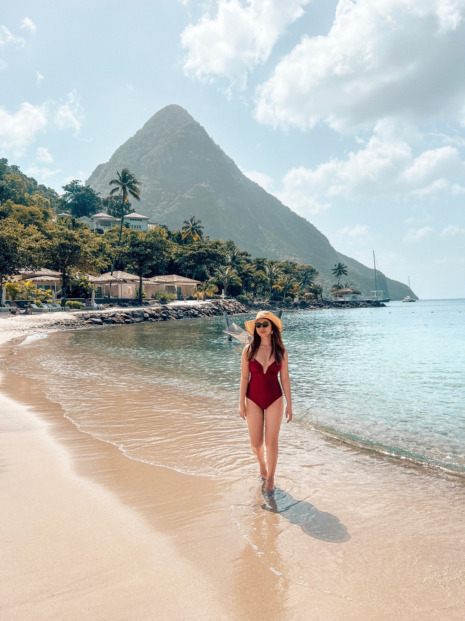 Hat: Loewe
Sunglasses: Bottega Veneta
Swimsuit: Zimmermann

Saint Lucia Outfit, Summer Style, Summer Outfit, Vacation Style, Vacation Outfit, Tropical Getaway, Resort Wear, Resort Outfit, Resort Style, Beach Style, Tropical Style, Destination Outfit, Fashion Blogger

#LTKSeasonal #LTKSwim #LTKTravel