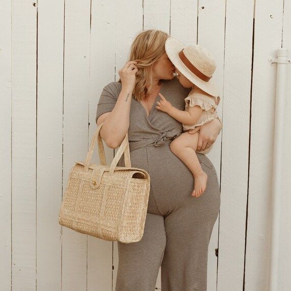 Jolene Straw Tote | Etsy (US)