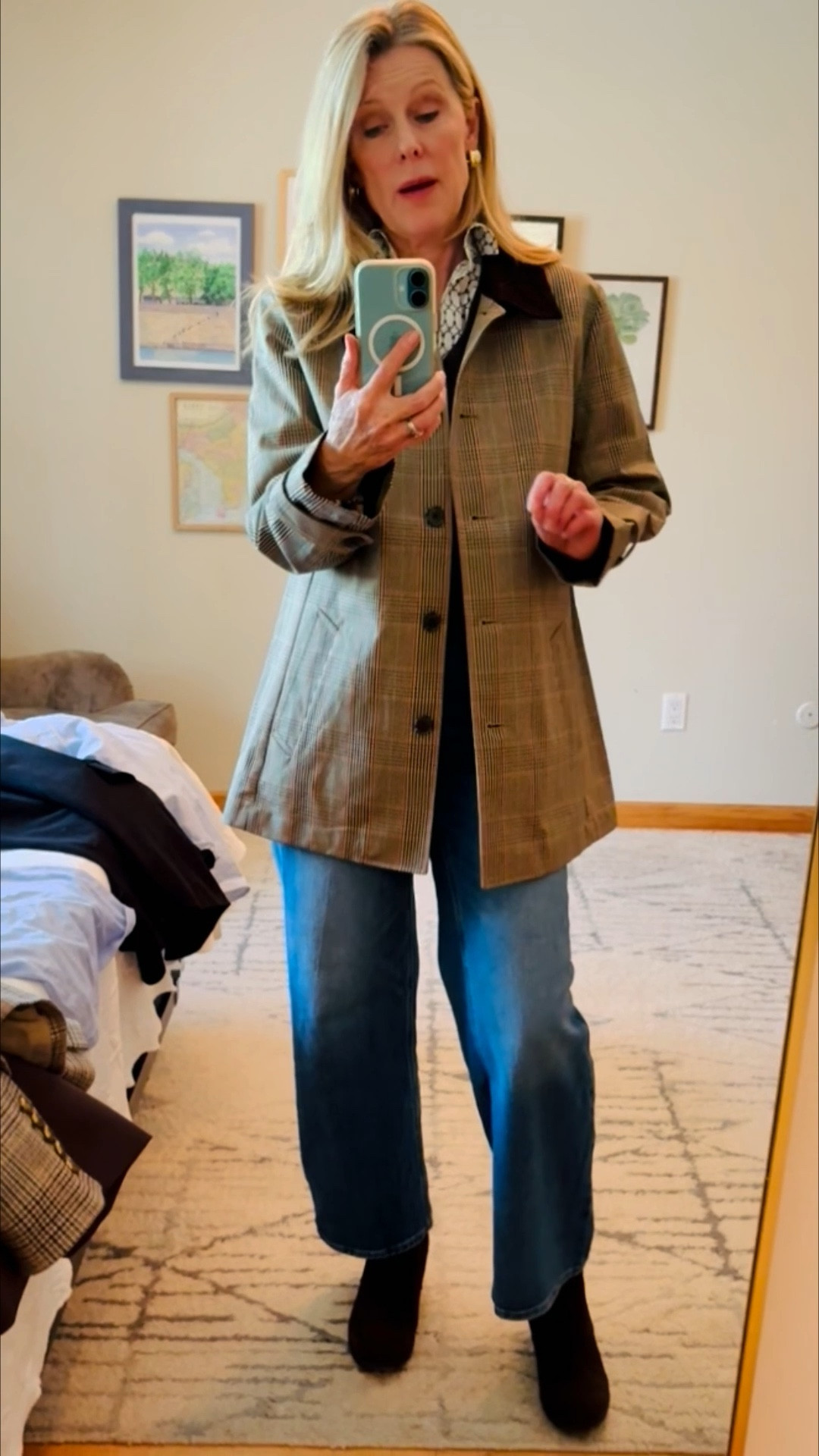 Fall Outfit

Plaid is everywhere this fall and the preppy lover in me is going all in. 

This coat is a light outerwear for fall. A bit oversized; you might size down. 

#LTKOver40 #LTKWorkwear #LTKSeasonal