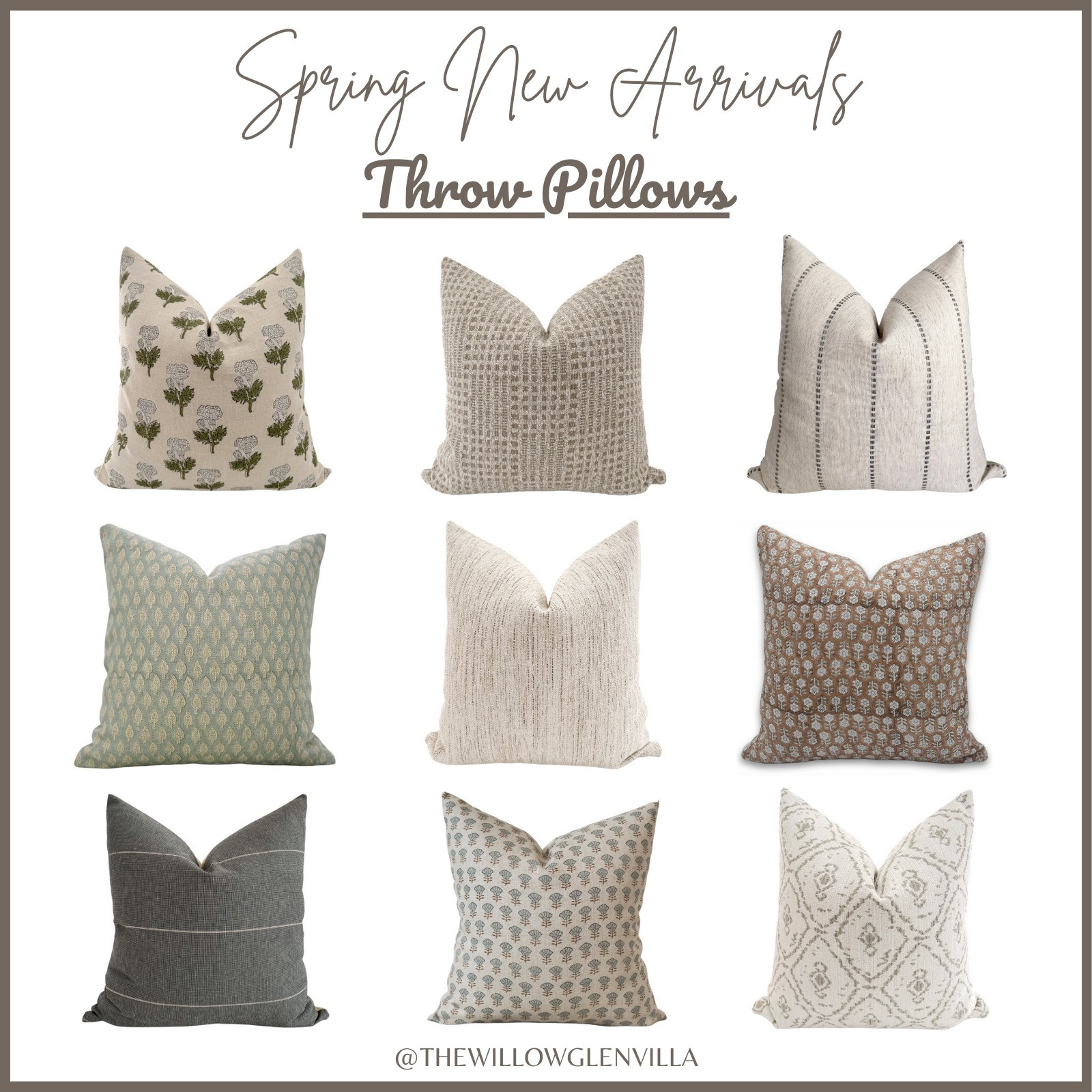 Throw pillows, pillow covers, neutral throw pillows, spring home decor, floral pillows, solid pillows, striped pillows 

#LTKHome #LTKSpringSale #LTKSaleAlert