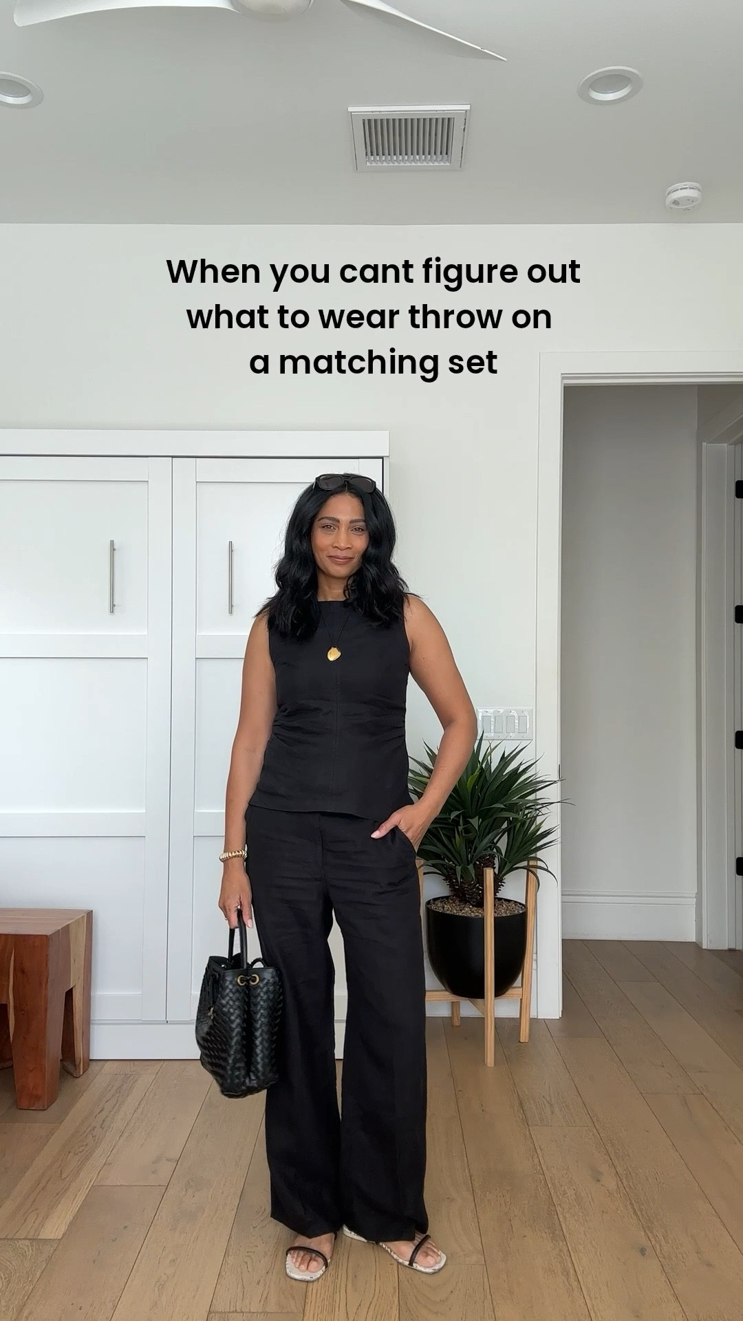 Always so good in a pinch!! This matching linen set looks great together or chic with other pieces from your closet!! Fits true to size.

#linen #set #spring #summer #outfitss

#LTKOver40 #LTKootd