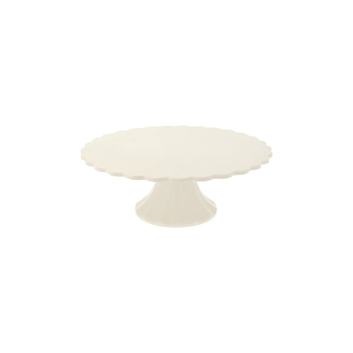 Small Cream Reusable Bamboo Cake Stand | Meri Meri