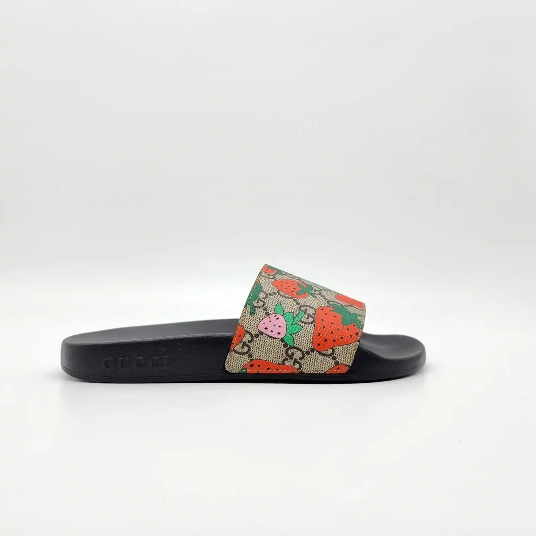 Gucci Gucci Strawberry Slides 38 | Grailed | Grailed