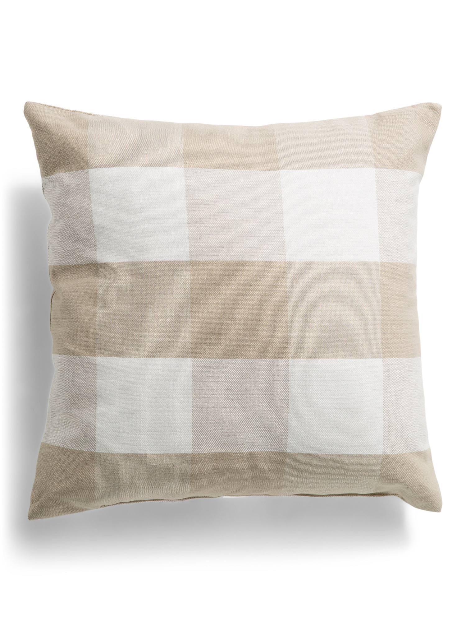 22x22 Classic Oversized Gingham Feather Fill Pillow | Home | Marshalls | Marshalls