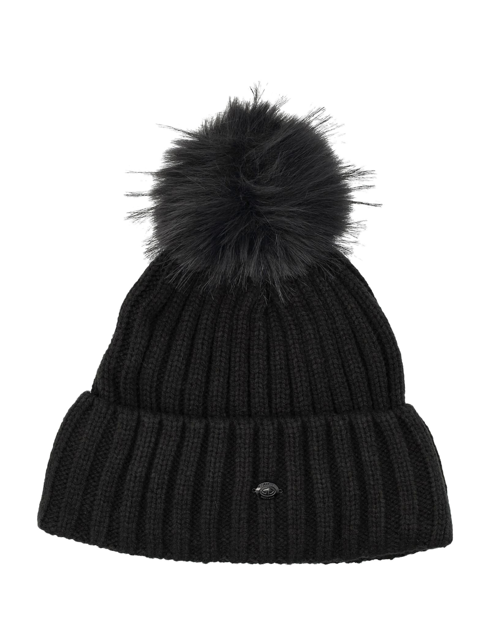 Goldbergh Una Beanie With Pompon In Chunky Knit | Italist.com US