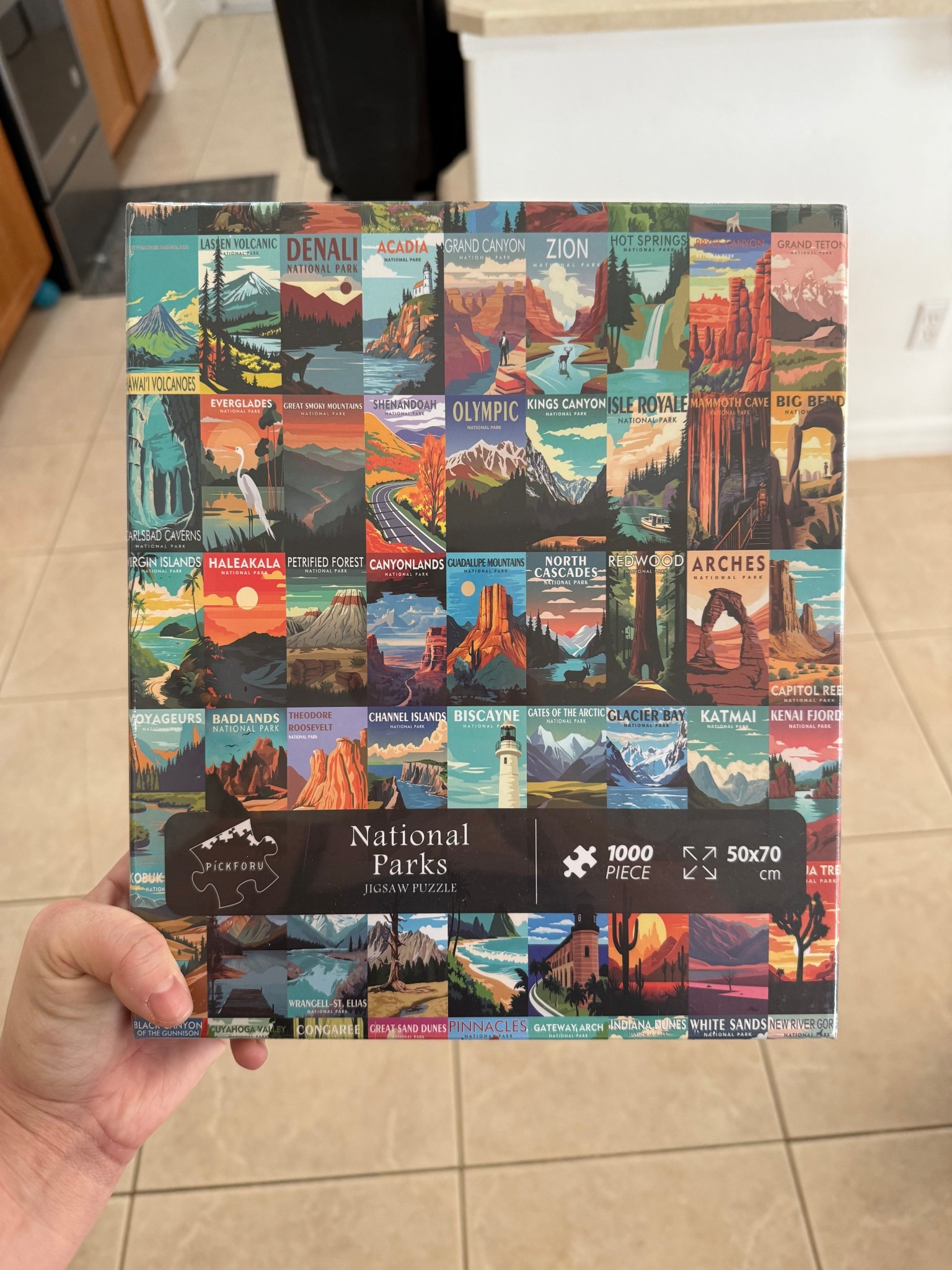 1000 piece national parks puzzle 

#LTKValentine