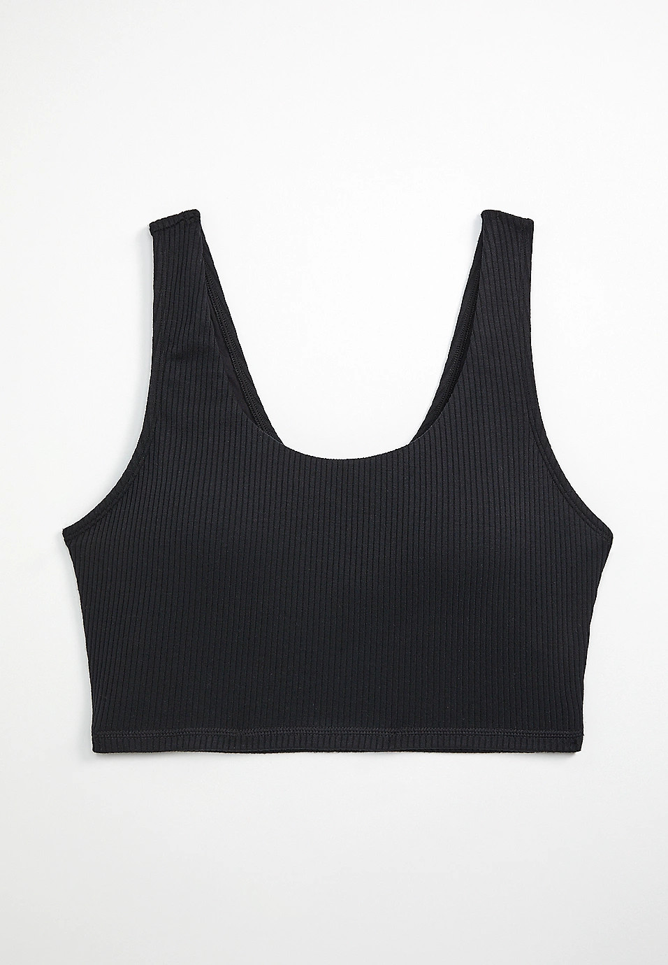 Simply Comfy Ribbed Longline Cotton Bralette | Maurices