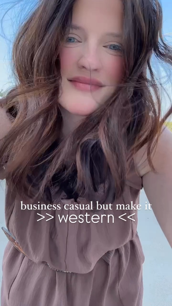 Western Business Casual

#LTKWorkwear #LTKVideo #LTKMidsize